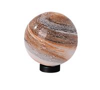 Sxxrdz Planet Outdoor Pillar lamp Waterproof Globe Villa Courtyard Column Light, 15/20/25/30CM E27 90-240V Garden Stigma Lantern, Fence Post Bollard Lights Lawn Landscape Streetlights
