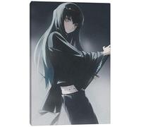 SXXRZA wall pictures 19.7x27.6in(50x70cm) No Frame Muichiro Tokito Kimetsu No Yaiba Wall Art Canvas Decor Poster Prints for Living Room Home Bedroom Decor