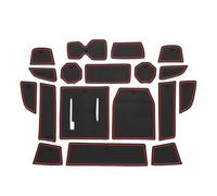 SXXTS Door Groove Mats for Accord Hybrid 2023, Gate Slot Storage Mats Dustproof Durable Cup Holder Pad Car Accessories