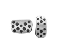 SXXTS Foot Rest Dead Pedal Pad Cover for Toyota Prado Land Cruiser LC250 2024, Auto Pedal Covers Anti-Slip Durable Car Accessories,B