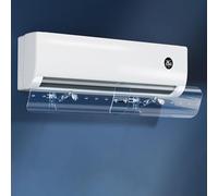 SXYCKRUI Adjustable Air Conditioner Deflector, Retractable Clear Air Conditioner Vent Deflector, Enhance Cooling and Heating Circulation