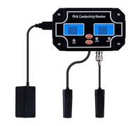 SXYGYWA Water Tester Digital Online PH/EC Conductivity Monitor Meter Tester Water Quality Continuous Monitoring For Fish Tank