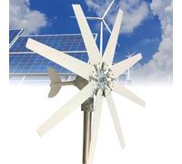 SXYKXYDL 800W Wind Turbine Generator Power Kit, Generator, Windmill with Solar Hybrid Controller for Home/Monitoring/Streetlight/Boat,12V