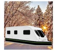 SXYKXYDL No Drilling Required Rv Skirting 37.5 Inches High Camper Iron Mesh at The Bottom Fender Skirt,16m/52ft