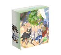 SXYNIO Frieren : Beyond Journey's End Lucky Box Fans Gift Set Include Water Cup Figure Stand Card Bookmark Badges Greeting Card Curriculum Schedule Postcard Etc.