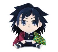 SXYNIO Ghost Killing Plush Toy Kamado Tanjiro Tomioka Giyuu Hashibira Inosuke Plush Dolls Cute Character Stuffed Doll Kids Toy (C)