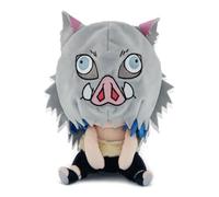 SXYNIO Ghost Killing Plush Toy Kamado Tanjiro Tomioka Giyuu Hashibira Inosuke Plush Dolls Cute Character Stuffed Doll Kids Toy (A)