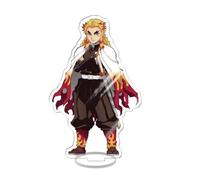 SXYNIO Ghost Killing Standing Tokitou Muichiro,Rengoku Kyoujurou,Uzui Tengen,Kanroji Mitsuri Acrylic Figure Stand Cute Figures Standing Model Desktop Decoration about 16cm (3)
