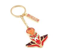 SXYNIO NEON GENESIS EVANGELION Keyrings EVA-00 PROTO TYPE,EVA-01 TEST TYPE,EVA-02 PRODUCTION MODE Model Figure Pendant Keychain EVA Fans Cosplay Accessories (B)