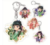 SXYNIO The Apothecary Diaries Keyring Anime Character Figure Maomao Acrylic Pendant Keychain Bag Decorative Pendant Anime Cosplay Party Accessories 5Pcs
