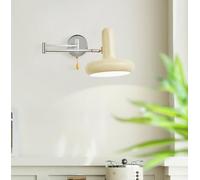 SXYSXYSXY Modern/Vintage Wall lamp with Switch Interior Wall lamp Adjustable Metal Long Arm Minimalism Wall Light for Living Room Bedroom Staircase Hallway E27