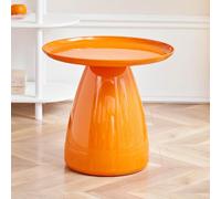 SXZenSpace Modern Creative Round Side Table,Mobile Small End Table Multifunctional Sofa Nightstand for Spaces, Bedroom,F,50x45cm(20x18inch)