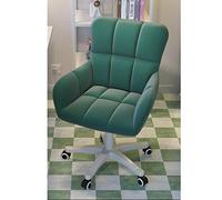 SXZenSpace office chair gaming computer Cute Vanity Chair with Back for Makeup Room,Velvet Fluffy Desk Modern Cozy Office Wheels,Compact Adjustable Swivel Chair,Office Gift