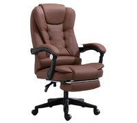 SXZenSpace Office Desk Chair Lumbar Massaging,Gaming Adjustable Footrest,Modern Reclining Computer High Chair,for Home Office,Study,Working,Executive,living,bedroom,hotel,dining Room (Amber)