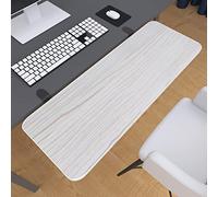 SXZenSpace Solid Wood Computer Desk Extension Board Foldable Armrest Shelf with Ergonomics Mouse Arm Support Tray Stand for Home Office (Beige 52x24cm)