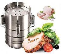 SXZHSM Stainless Steel 3 Layer Ham Hamburger Meat Press Maker For Making Healthy Homemade Deli Meat -Ideal Kitchen Bacon Meat Pressure Cookers Boiler Pot Pan Stove