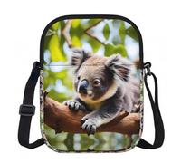 SXZVVBN A little koala Lightweight Waterproof Small Zip Crossbody Shoulder Bag for Women Travel with Adjustable Strap