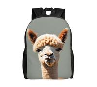 SXZVVBN Alpaca avatar Water Resistant 600D Backpack Lightweight Commuter Travel Rucksack Daypack Men Women
