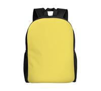 SXZVVBN Bright yellow Water Resistant 600D Backpack Lightweight Commuter Travel Rucksack Daypack Men Women