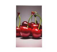 SXZVVBN Chilean cherries Super Absorbent Microfibre Waffle Towels Fast Drying Dish Cloths Home Cafe Barista