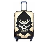 sxzvvbn Devil Satan S Elastic Suitcase Protector Double Sided Zip Luggage Cover for Travel Business 18-32in