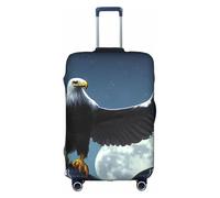 sxzvvbn Eagle Under The Stars L Elastic Suitcase Protector Double Sided Zip Luggage Cover for Travel Business 18-32in