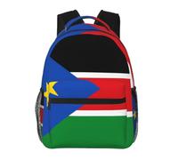 SXZVVBN Flag of South Sudan Casual Campus Laptop Rucksack to Study