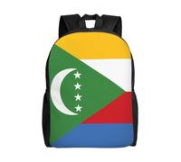 SXZVVBN Flag of the Comoros Water Resistant 600D Backpack Lightweight Commuter Travel Rucksack Daypack Men Women