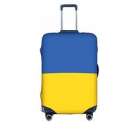 sxzvvbn Flag of Ukraine S Elastic Suitcase Protector Double Sided Zip Luggage Cover for Travel Business 18-32in