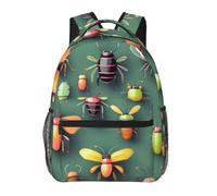 SXZVVBN Insect Atlas Casual Campus Laptop Rucksack to Study