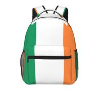 SXZVVBN Irish flag Casual Campus Laptop Rucksack to Study