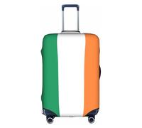 sxzvvbn Irish Flag M Elastic Suitcase Protector Double Sided Zip Luggage Cover for Travel Business 18-32in