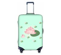 sxzvvbn Lotus Flowers Waiting to Bloom XL Elastic Suitcase Protector Double Sided Zip Luggage Cover for Travel Business 18-32in