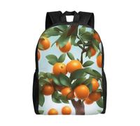 SXZVVBN Many Oranges on the Tree Water Resistant 600D Backpack Lightweight Commuter Travel Rucksack Daypack Men Women