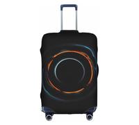 sxzvvbn Mysterious Cosmic Black Holes L Elastic Suitcase Protector Double Sided Zip Luggage Cover for Travel Business 18-32in
