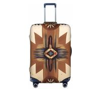sxzvvbn Native American Patterns L Elastic Suitcase Protector Double Sided Zip Luggage Cover for Travel Business 18-32in