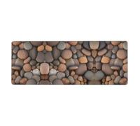 sxzvvbn Pebbles in the beachExtra-large desktop mouse pad, 31.5 * 11.8 inches, gaming mouse pad with anti-slip rubber on the bottom