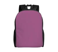 SXZVVBN Solid color grape red Water Resistant 600D Backpack Lightweight Commuter Travel Rucksack Daypack Men Women