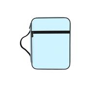 SXZVVBN Solid Color Small Fresh Water-Resistant Bible Tote Bag with Pocket, Large Journal Cover Case for Church Travel