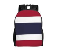 SXZVVBN Thailand Flag Water Resistant 600D Backpack Lightweight Commuter Travel Rucksack Daypack Men Women