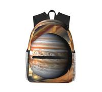 SXZVVBN Water Resistant Laptop Bookbag Lightweight Work Travel Rucksacks | Jupiter Landscape Durable Office Bookbag Large Capacity Backpack Padded Shoulder Strap