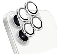 SY SHANGYAN 2 Pack Camera Lens Protector for iPhone 17,Metal AR Tempered Glass Rear Camera Screen Cover,Anti-Scratch,Strong Adsorption,Case Friendly, Easy to Install-Silver