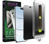 SY SHANGYAN 2-Pack Matte Privacy Anti-Spy Screen Protector for iPhone Air (6.5"), 9H Tempered Glass, Anti-Glare, Full Coverage, Anti-Fingerprint, Auto Dust Removal, Bubble-Free