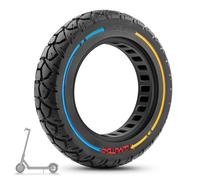 SYACHI 10 x 2.125 Solid Tyre, 10 Inch Electric Scooter Tubeless Rubber Tyres for S2 /Max S3 /M365 4Pro /Pro 2, Scooter Solid Tire Puncture Proof Flat Free Explosion Proof Front Rear Replacement Wheel