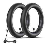 SYACHI 2 Pack of 10 x 2.125 Scooter Inner Tube With Angled Valve Stem, Angled Valve 90 Compatible with 10 x 2.125 Off-Road Pneumatic Tyres, 10 Inch Inner Tube Replacement for 2-Wheel Scooter