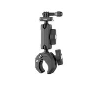 SYACHI Action Camera Pole Mount for GoPro Hero 13 12 11 Insta360 X5 X4 X3 DJI Osmo, Motorcycle Mirror Bicycle Handlebar Holder with 360° Ball Heads 1/4-20 Thread and Action Cam Adapter