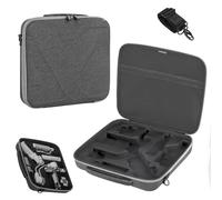 SYACHI Case Bag for DJI RS 4 Mini Carry Case with Shoulder Strap for Outdoor Shooting, Water-Resistant and Shockproof Hard Shell Protective Bag Compatible with DJI RS4 MINI Creator Combo, Grey