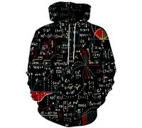 SYAIMN Unisex 3D Printed Hoodies Casual Workout Hoodie Sweater Sweatshirt