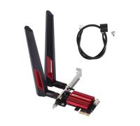 Syangkaitian 7260AC Pro PCIE WiFi Card 1200Mbps 2.4G 5G Dual Band BT4.0 PCIE Wireless Network Card with 2 10dBi Gain for Windows 7 8 10 11