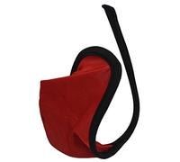 SYAYA C String Thongs for Men, C-String Sheer See-Through Panty Seamless Sexy Lingerie for Date Night & Valentine Day, Red, One Size